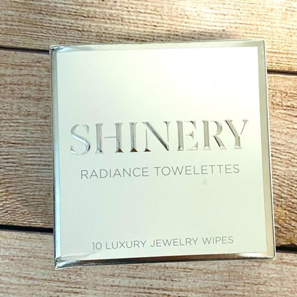 Shinnery Radiance Towelettes Box of 10 Luxury Jewelry Wipes